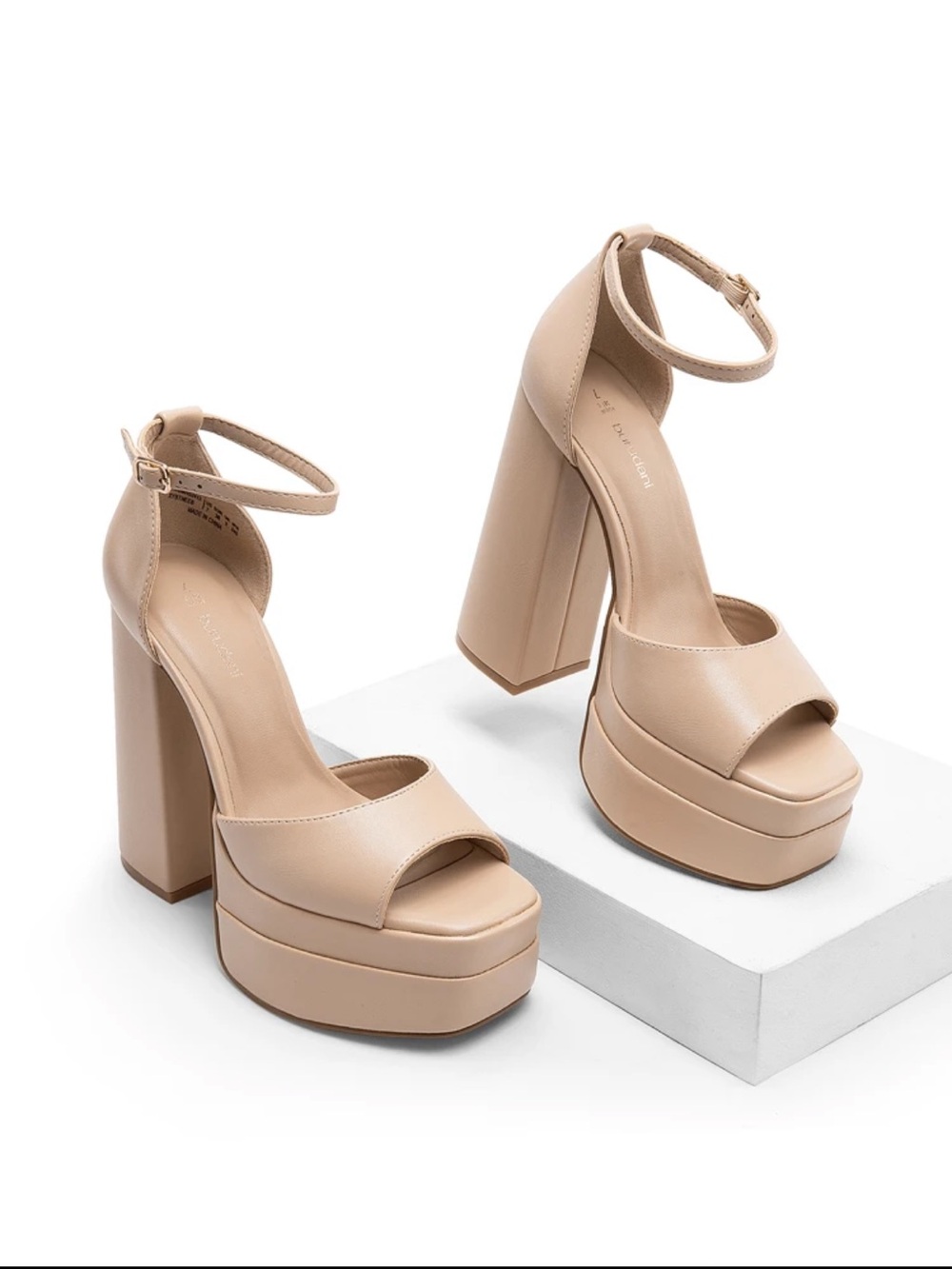 Platform Chunky Heel